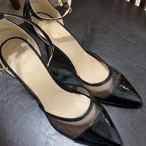 Transparent Patent Pumps Size 7M